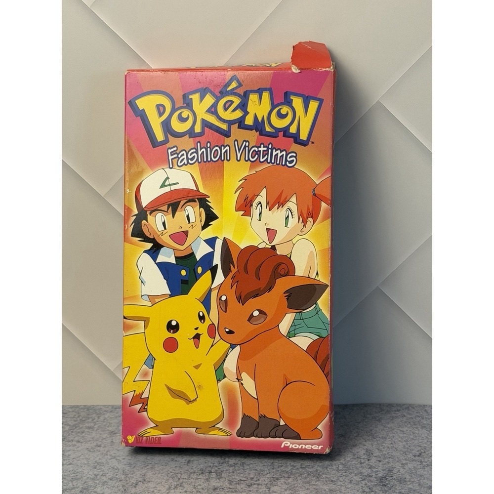Pokemon Vol. 9: Fashion Victims (VHS, 1999) Nintendo Vintage Pioneer Video